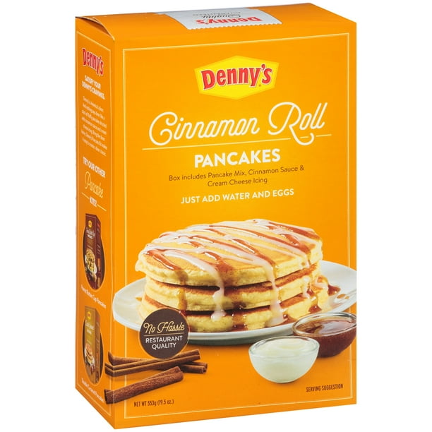 Denny'sÂ® Cinnamon Roll Pancake Mix 19.5 oz. Box