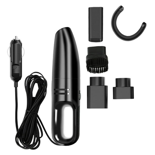 Dsseng 6000 Pa Vacuum Cleaner Compressor Car Dust Handheld Portable Black