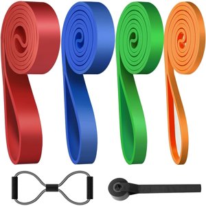 EcoNesxp Unisex Pull-Up Bands Home Workout Resistance Bands Yoga Fitness Resistance Bands