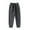 Hemp-Black, variant on Esaierr 4-12 Years Baby Kids Sweatpants Solid Color Bottoms Casual Sweat Pants with Pockets Long Pants Spring Autumn Sweatpants for Boys Girls