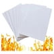 thumbnail image 1 of 8 Pieces High Temperature Gasket Paper, White Ceramic Fiber Gasket Material Fireproof Insulation Board for Pellet Stove, 1 of 5