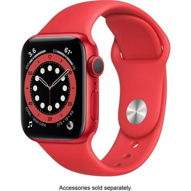 Pre-Owned Apple Watch Series 6 40MM Red - Aluminum Case - Red Sport Band