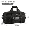 thumbnail image 4 of Bolsa de gimnasio ETRONIK, mochila táctica con compartimento para zapatos, 4 of 6