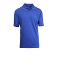 thumbnail image 3 of Mens Short Sleeve Pique Polo Shirts Uniform Fitted, 3 of 15