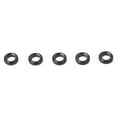 thumbnail image 6 of YAAQII for Ceramic Fishing Rod Guide Rings Set Heat Conduction Repair Parts Tools Black 5 Sizes 2-30# Portable Easy to Use Wear-Resistant for Rod Building Replacement, 6 of 10