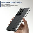 thumbnail image 5 of ELEHOLD Case For Samsung Galaxy Z Fold 7, HD Front Membrane Built-In Kickstand Military Grade Drop Protection, Anti-Fingerprint Lens Frame Cover Slim Fit Folding Case For Samsung Z Fold 7,Black, 5 of 11