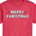 thumbnail image 3 of Disney Winnie The Pooh - Merry Christmas Characters - Men's Short Sleeve Graphic T-Shirt, 3 of 5