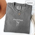 thumbnail image 2 of Mama Shirt, Floral Mama Shirt, Mothers Day Gift, Girly Aesthetic Gift For Mom, Retro Mom Tee, Cute Mom Shirt, Mama Tshirt, 2 of 6