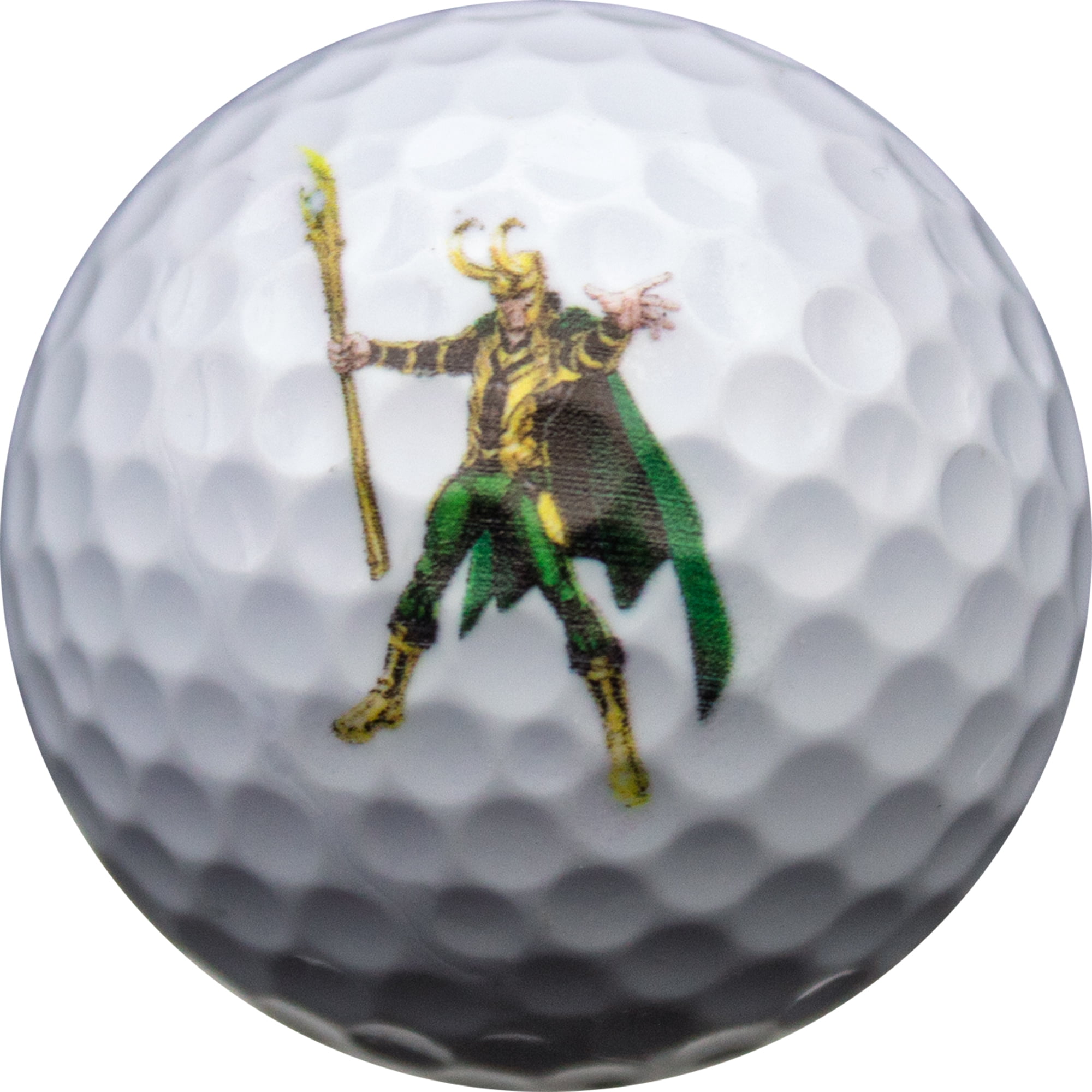 Superhero Golf Balls 12 Pack by GBM GOLF