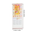 thumbnail image 3 of Miangastore 1Pcs Multi Color Rectangular Wall Calendar for Home Office Decorative Painting 29.95X12.50In, 3 of 9