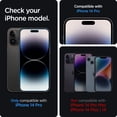 thumbnail image 3 of Protector de pantalla Spigen Glastr EZ FIT Privacy iPhone 14 Pro, 3 of 8
