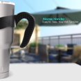 thumbnail image 4 of nipocaio Poignée pour Gobelet YETI Rambler, Poignée Antidérapante pour Tasse de Voyage ALIENSX, Support pour Gobelets en Acier Inoxydable, YETI, Ozark Trail, Rtic, Sic et Plus, Sans BPA, 4 of 7
