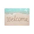 thumbnail image 2 of Beach Themed Doormat - Coastal Summer Welcome Mat for Front Door, Non- Indoor/Outdoor Entryway Rug, Nautical Decor for Porch, Bathroom, Kitchen Patio Ocean Inspired Floor Mat, 2 of 6