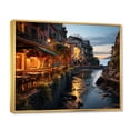thumbnail image 2 of Designart "Cinque Terre Beige Italy wall art II" Italy Floater Framed Canvas Art Print, 2 of 7