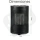 thumbnail image 2 of Ventilador Y Calentador Oscilante Electrico 3 Niveles You, 2 of 5