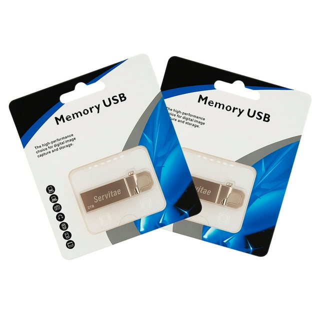 X2 Memorias Usb 2tb Disco 2 Tera Flash Drive Con Llaveros