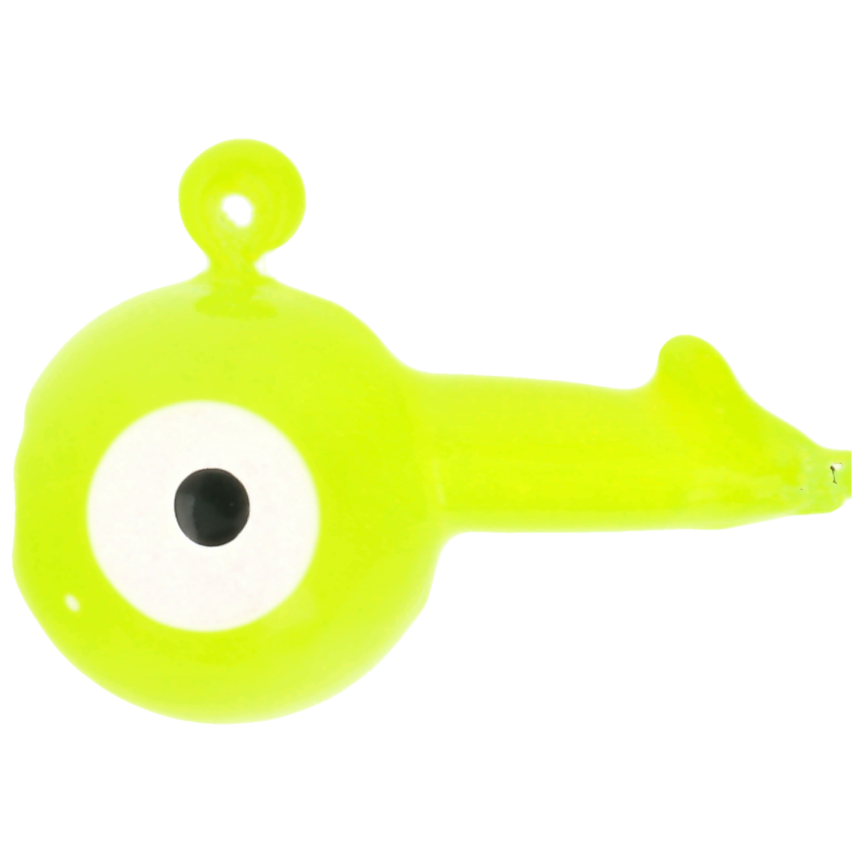 Eagle Claw Tin Ball Head Jig - Double eye - 4 pack - 1/4 oz - White