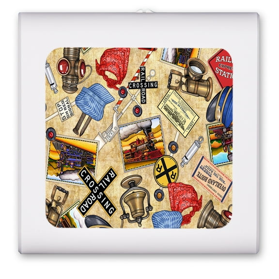 Plug in Dimmable LED Night Light with Dusk to Dawn Auto Sensor, Adjustable Brightness, Warm Light, Auto On/Off Nightlight for Bathroom, Hallway, Nursery, Bedrooms - Engineer Hats (tan)