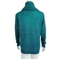 thumbnail image 4 of IMENGL Chandail Tricoté à Manches Longues Col Roulé Ample, Vert TG, Taille m-3TG, 4 of 7