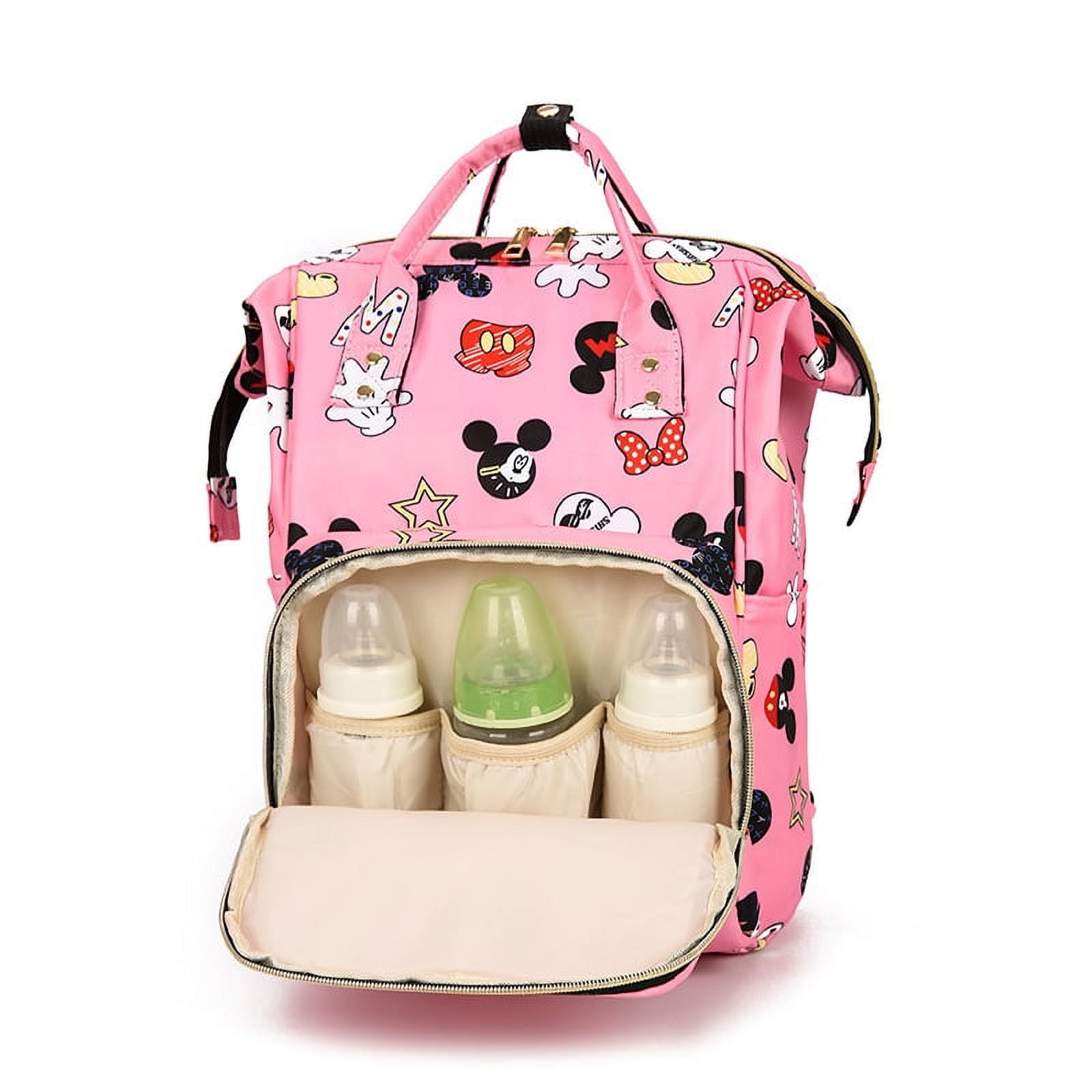 Fashionable Multi-function Mummy Bag Maternal Baby Changing Bags Baby Stroller Backpack Diaper Bag Large Capacity Pregnant Women