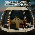 thumbnail image 4 of 12x12Ft Pop-Up Canopy Screen House Tent - Lightweight Outdoor Screen Room with Mosquito Netting, UPF 50+ UV Protection, Easy Setup & Carry Bag, Fits 8-10 Adults for Camping, Garden, Patio, Backyard, 4 of 12