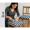 thumbnail image 4 of Soimoi Cotton Canvas | 56" Wide, Sold By 2 Yard | Stripe Print - Blue | Durable Medium Weight Fabric for Bags, Curtains, Crafts & Dcor, 4 of 7