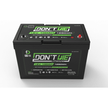 12V 100AH Lithium Ion Battery