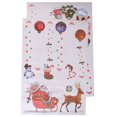 thumbnail image 3 of Navidad Papá Noel Pegatinas para ventana Calcomanía Adornos navideños Artículos para fiestas - Sunnimix Decoración de la ventana de Navidad, 3 of 8