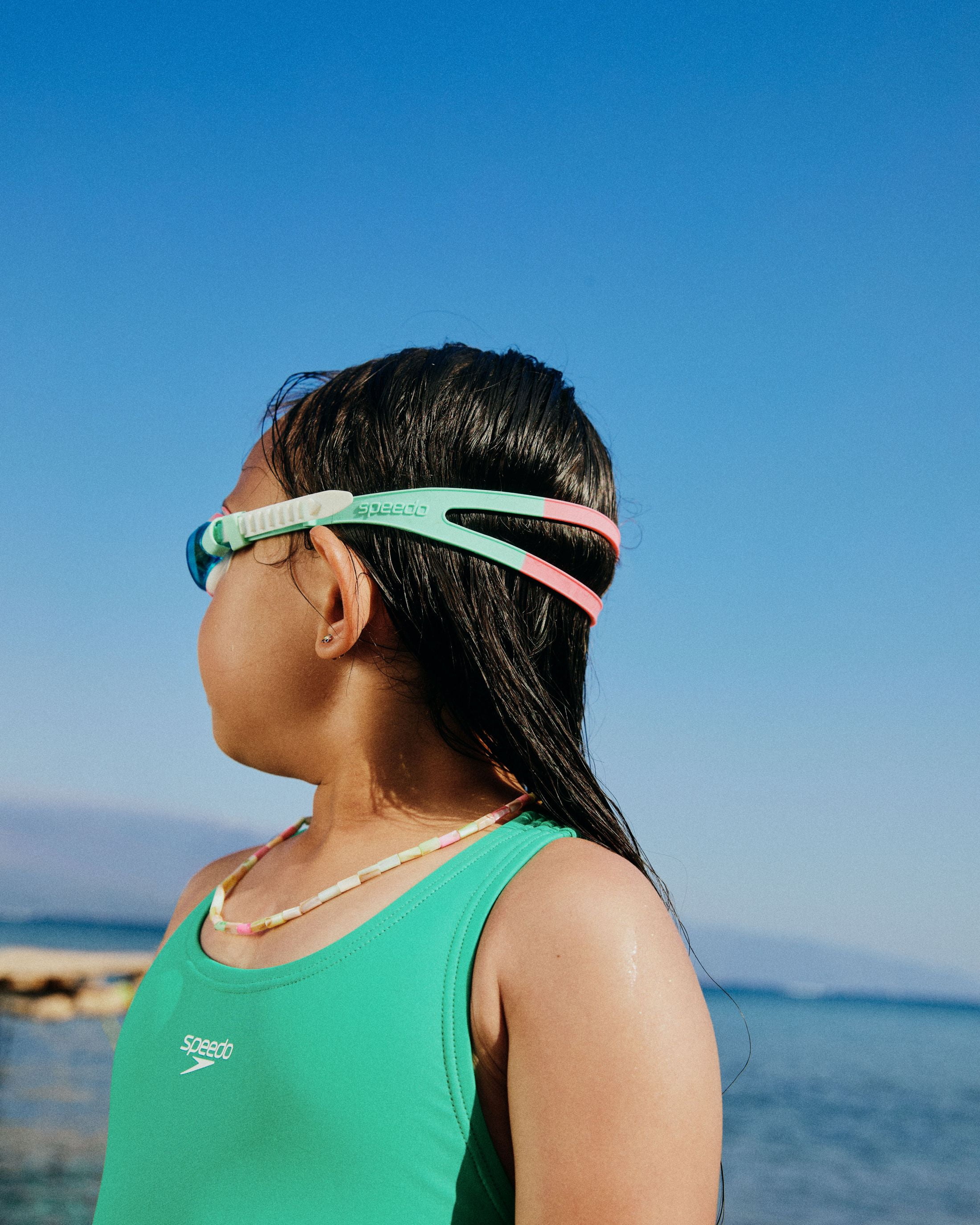 Speedo Kids Clipper Swim Goggle, Soft Fit with Anti‑Fog and UV Protection, Ages 3–6