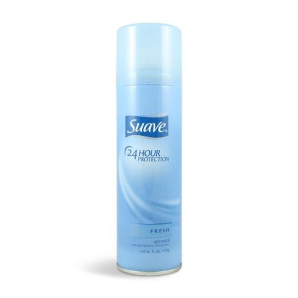 CPC SUAV 6 oz Suave Fresh Aerosol Antiperspirant Deodorant Spray
