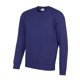 thumbnail image 1 of AWDis Academy - Sudadera con mangas Raglan y cuello redondo para hombre caballero (Púrpura), 1 of 1