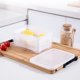 thumbnail image 5 of EeaseMX Refrigerador de cocina para el hogar, caja para conservar alimentos y frutas, recipiente hermético, rectangular, transparente y con drenaje (1,5 l, blanco), 5 of 7