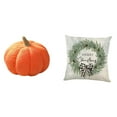 thumbnail image 1 of Almohadas de calabaza de Halloween,Almohadas de calabaza de Halloween Decoración del hogar Suave,Cojines de calabaza para Halloween,peluches,sofá,Funda de almohada,Funda de almohada navideña, 1 of 8