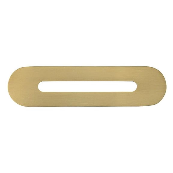 Kingston Brass TC4027 Made to Match Bathtub Overflow Hole Cover - Brushed Brass