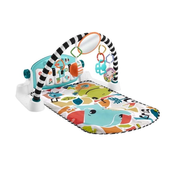Gimnasio para Bebés Fisher Price Baby Piano Pataditas Musicales Brilla y Crece