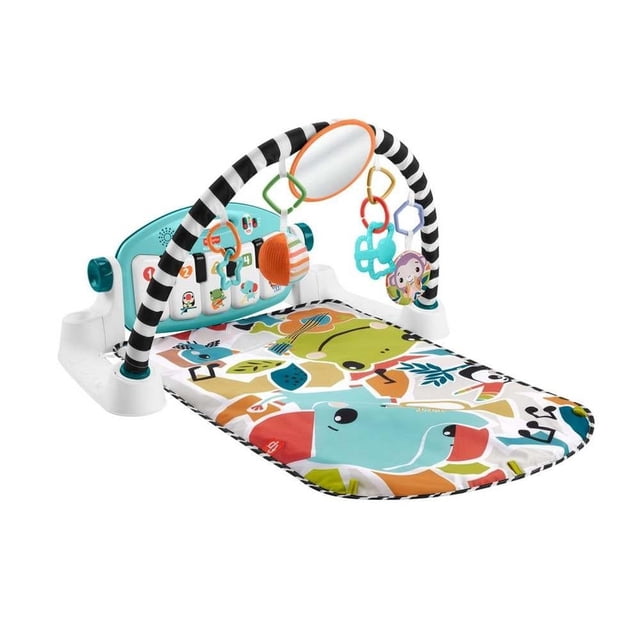 Gimnasio para Bebés Fisher Price Baby Piano Pataditas Musicales Brilla y Crece
