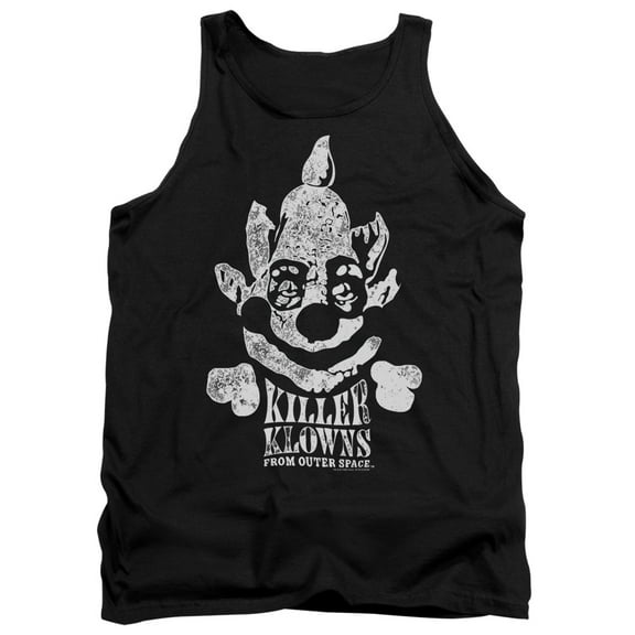 Killer Klowns From Outer Space Kreepy Adult Tank Top Black