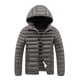 thumbnail image 2 of Ceisia Men's Winter Warm Hooded Solid Color Gift Casual Style Jacket - polyester for Daily & Outdoor Wear, 2 of 9
