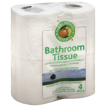 Earth Friendly Products Bathroom Tissue