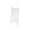 thumbnail image 2 of Organizador colgante para pinzas de pelo, soporte para pinzas de pelo, bolsa de malla de macramé, expositor para armario, habitación de niña, vestidor, 2 of 9