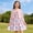 Pink, variant on Laipiong Toddler Girls 2-Piece Outfits Cute Butterfly Print Sleeveless Dress and Cardigan Matching Sets Lightweight and Coordinating Clothes