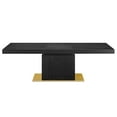 thumbnail image 6 of Modway Vector Expandable Dining Table in Black Gold, 6 of 10