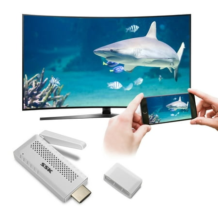 Wireless WiFi Display Dongle, Miracast Dongle 2.4G/5G Mini Display Receiver 1080P HD MI Adapter TV Dongle Support YouTube iTunes Miracast DLNA Airplay for (Best Tv Wifi Adapter)