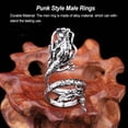 thumbnail image 3 of Sonducket Adjustable Size Rings Student Trend Men Alloy Ring Holiday Opening Stereoscopic  Jewelry Party Supply Accessories Daily Type3 NO3, 3 of 6