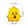 thumbnail image 3 of Eespoir 6 Pack LED Halloween Lantern Light, Halloween Cute Spooky Friendly Ghost, For Home Table Shelf Decoration Halloween Party Decorations, 3 of 7