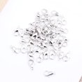 thumbnail image 4 of Metal Link Cable Chain with Lobster Clasps Rings DIY Making Chain Link for Men Women Jewelry Chain DIY Making - Silver, 4 of 7