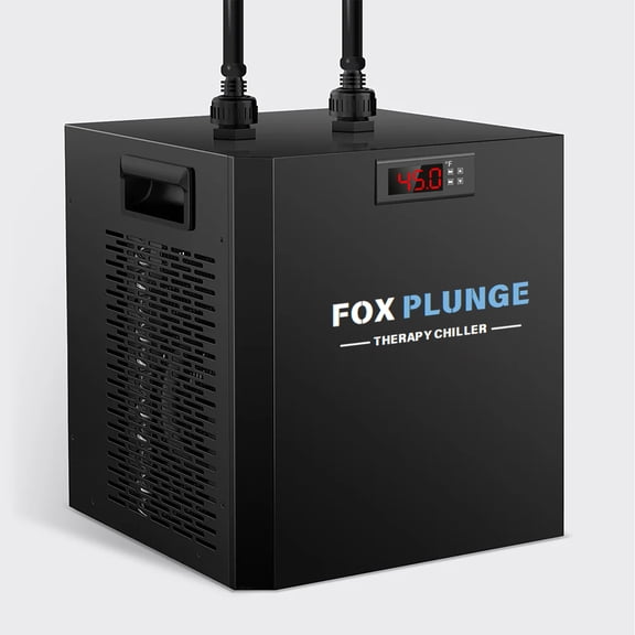 Fox Plunge Water Chiller for Cold Plunge - lce Bath Tubs Cold Plunge Chiller for Recovery Athletes & Home -Cooling System Cold Plunge lce Bath Chiller with Filter,Pump,Hoses