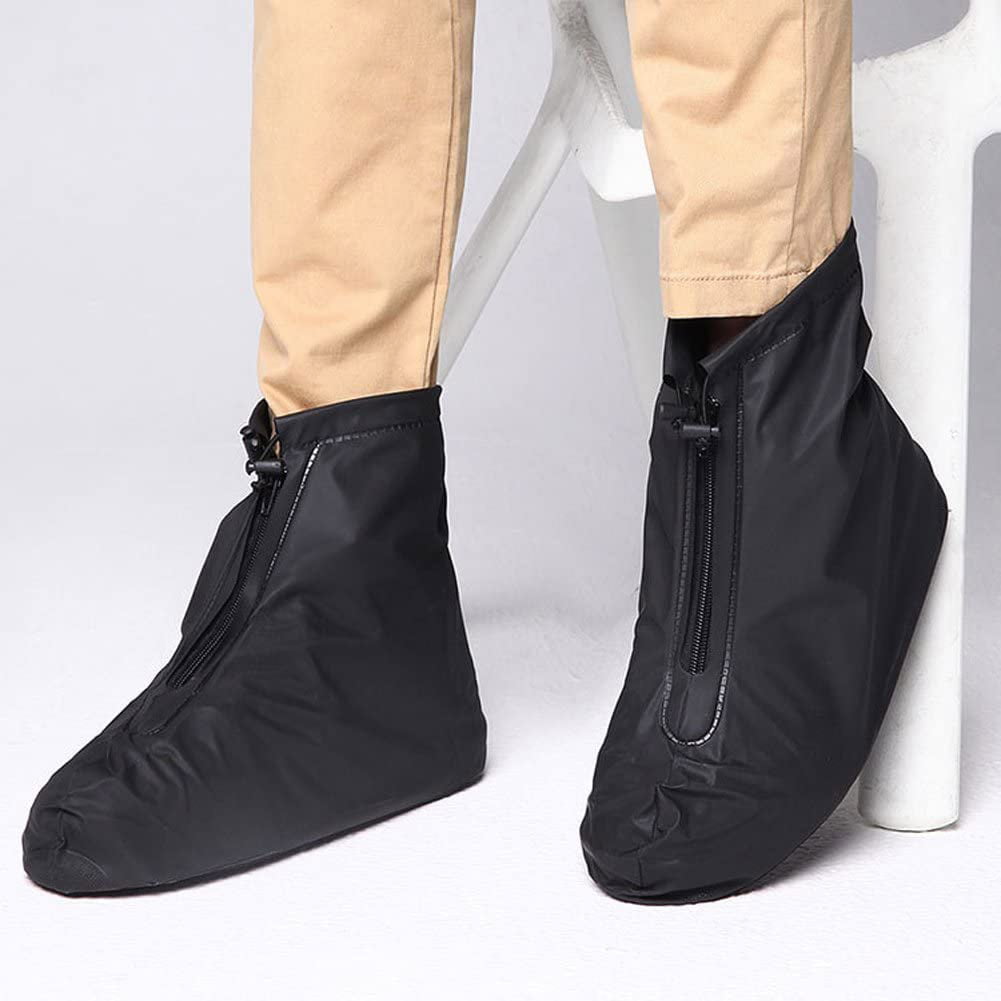 Plastic Fashion Slip-resistant Outdoor Boots Cover Overshoes 1 Pair Rain Shoes 