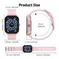 thumbnail image 6 of New 2.01-inch Smartwatch for Android/Ios, with Wireless Call Message Push Music Player Camera Remote Control, Fashion Gift for Men Women Kids-Black, 6 of 10