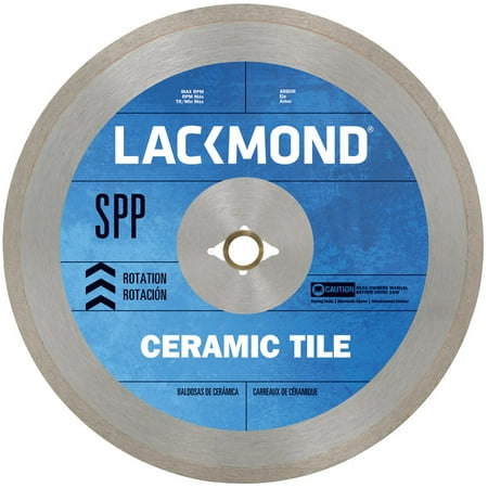 Lackmond 10-Inch Wet Porcelain Tile Blade (Best 10 Inch Tile Saw Blade)